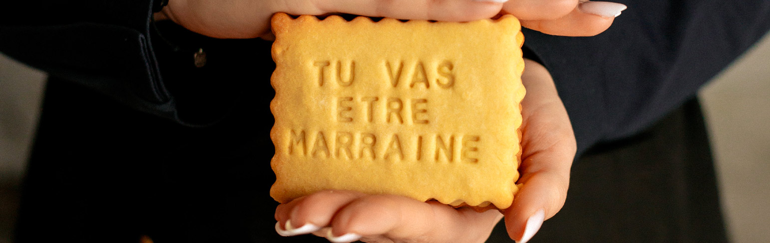 Gamme biscuit personnalisé Passionnément Biscuiterie Montpellier